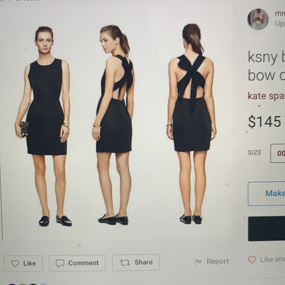 Kate Spade evening dress.